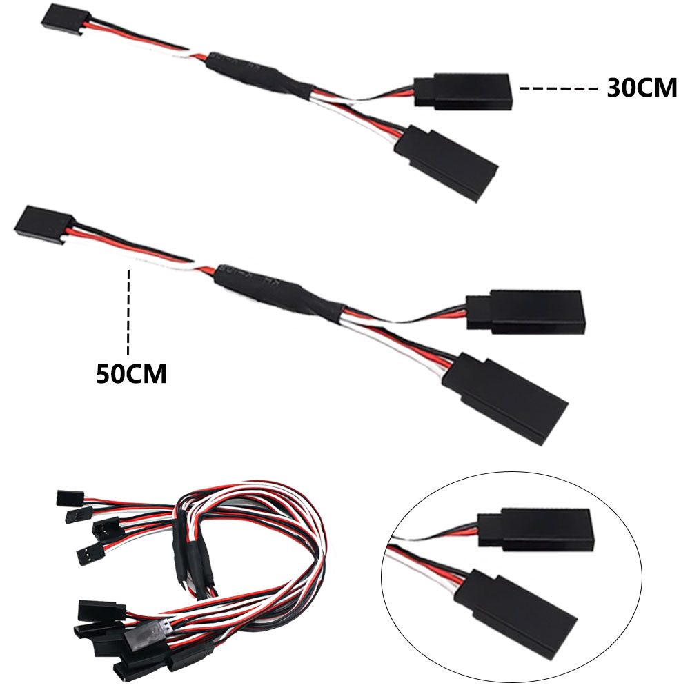 Rc Helicopter Parts - 5/8/10 個 RC サーボ Y 延長ケーブル