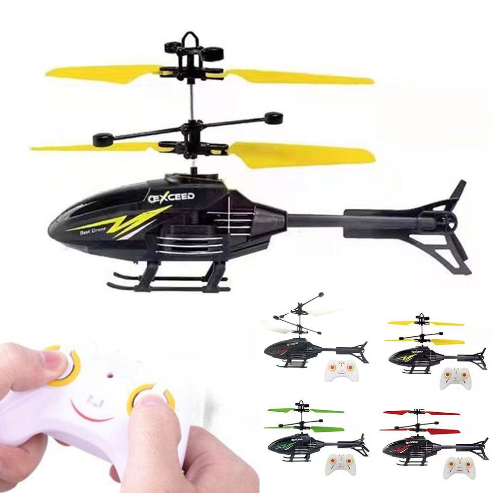 Rc Helicopter Case - リモコンヘリコプター 2 チャンネル RC ヘリコプターのおもちゃ子供のための飛行おもちゃ赤外線誘導サスペンション航空機充電ギフト