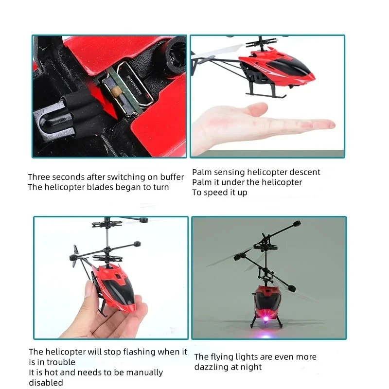 充電式ミニ RC ドローン リモート安全落下防止 RC ヘリ - Rc Helicopter Case のレビューと価格