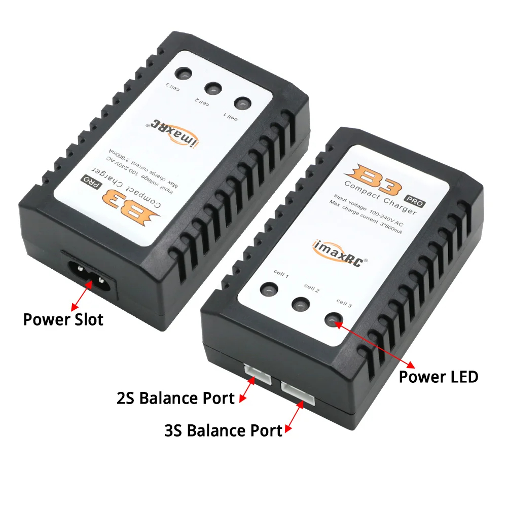 B3 プロ 7.4v 11.1v リチウムポリマーリポバッテ - Rc Helicopter Charger のレビューと価格