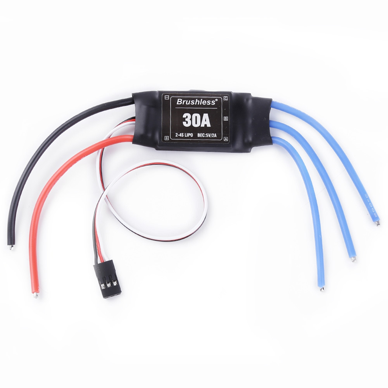 XXD ブラシレス 30A ESC 2-4S 電動スピードコ - Rc Helicopter Electric のレビューと価格