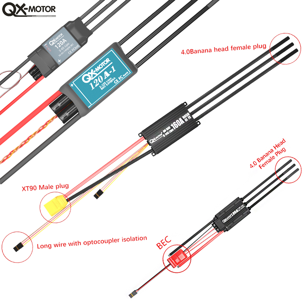 QX-MOTOR ブラシレス ESC シリーズ EDF、スロ - Rc Helicopter Motor のレビューと価格