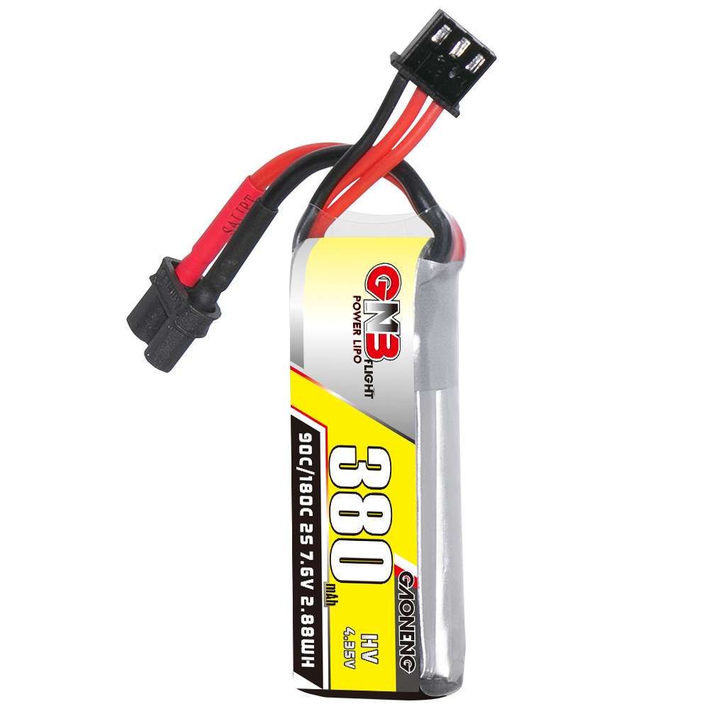 GNB 2S 7.6V 380mAh 90C/180C リポ - Rc Helicopter Coaxial のレビューと価格