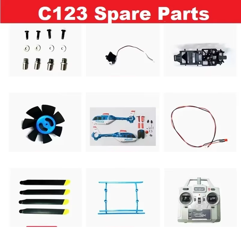 スペアパーツリスト RC ERA C123 EC135 RC - Rc Helicopter Blade のレビューと価格