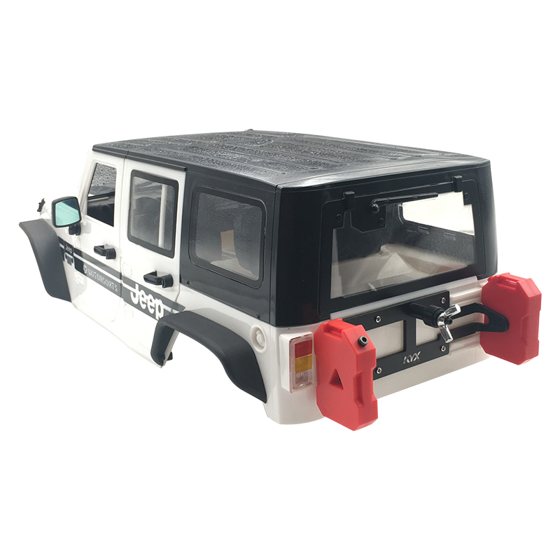 KYX レーシングメタルスペアタイヤラック abs 燃料タン - Rc Helicopter Case のレビューと価格