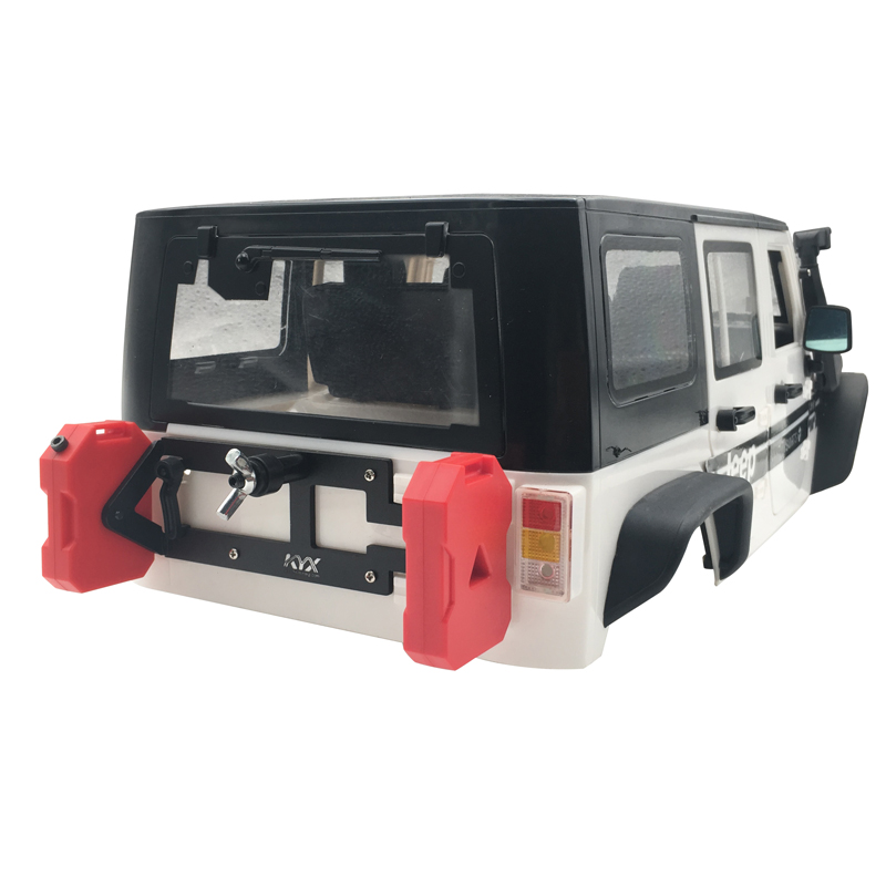 KYX レーシングメタルスペアタイヤラック abs 燃料タン - Rc Helicopter Case のレビューと価格