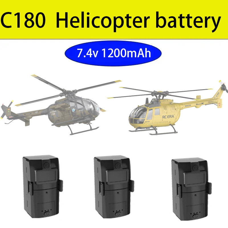 7.4V 1200mah リポバッテリー C180 BO10 - Rc Helicopter Coaxial のレビューと価格